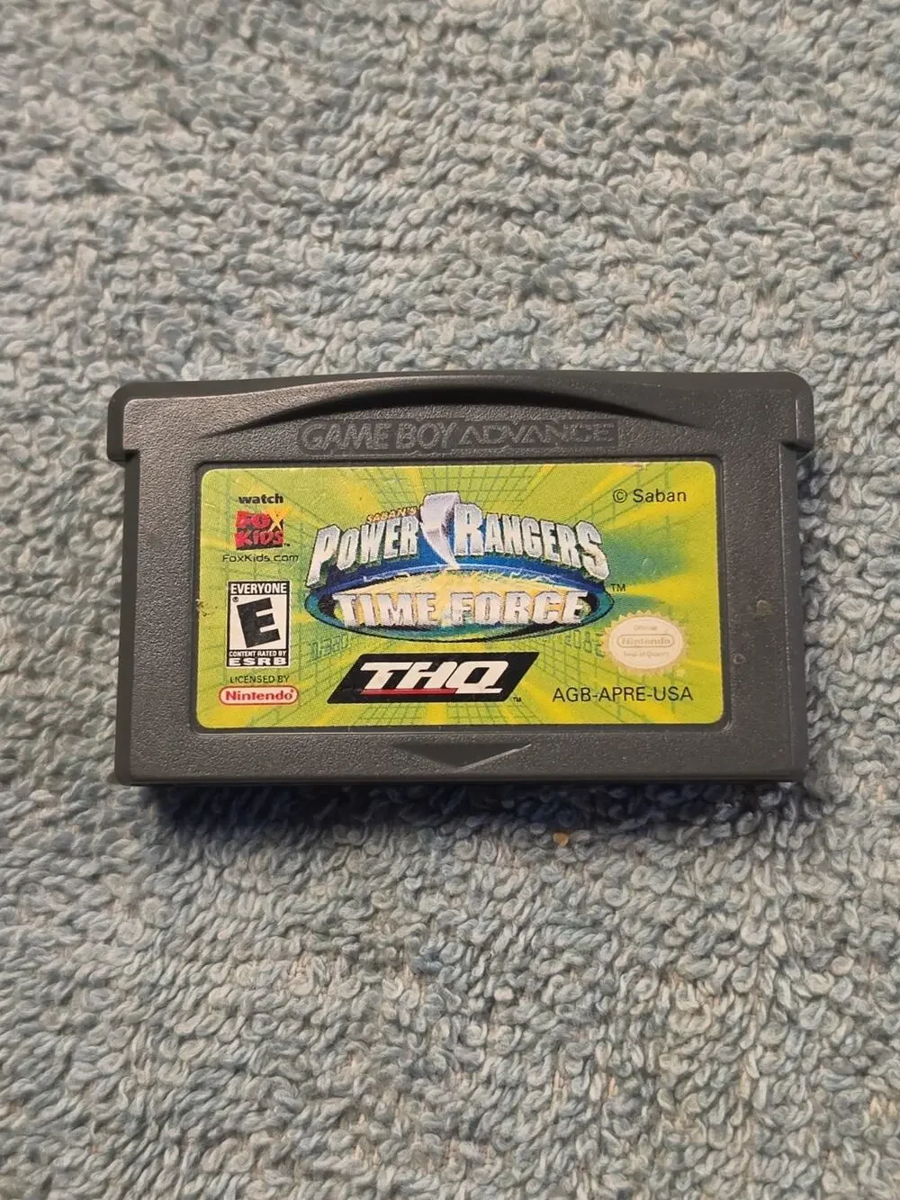 Power Rangers: Time Force Nintendo Game Boy Advance, 2002 Cartridge Only Tested